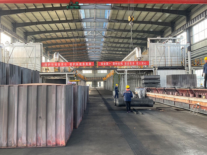 Secondary calcination