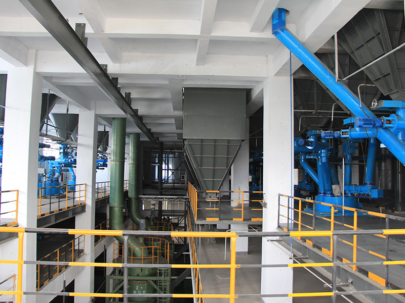 Crushing, screening, ingredients